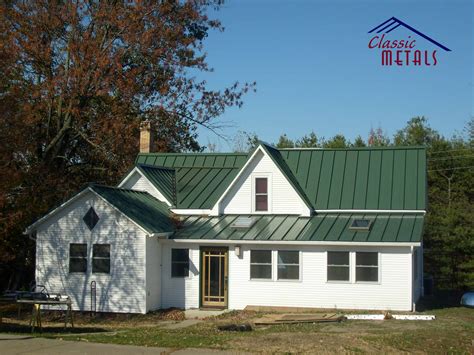 houses with green metal roofs|14 foot green metal roofing.